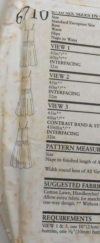 NEW LOOK PATTERNS 6710 HIPSTER SUNDRESS SIZE  6-16-COMPLETE-UNCUT-F/FOLDED