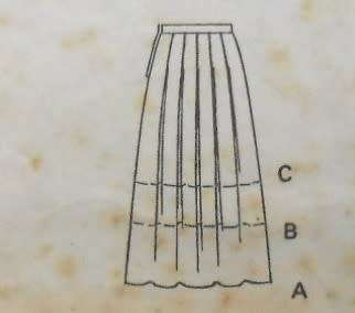 McCALLS 6106 SKIRT IN 3 LENGTHS SIZE 20-22-24 COMPLETE-UNCUT-F/FOLDED