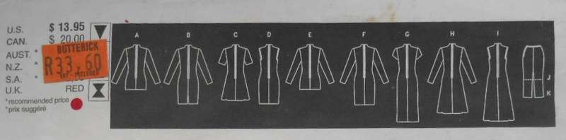 VOGUE OPTIONS 2051 DRESS-TUNIC-SKIRT SIZE 12-14-16 COMPLETE-MOSTLY UNCUT G CUT TO 16