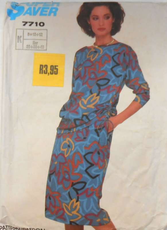 SIMPLICITY 7710 SKIRT & TOP SIZE 8-10-12 COMPLETE-CUT TO 12