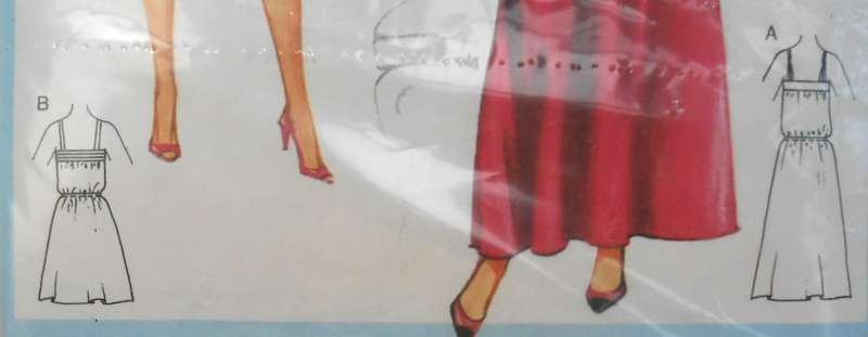 BURDA 6880 SUMMER DRESS SIZE 12-40-SEE LISTING