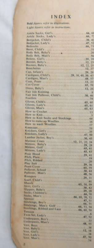 P & B WOOLCRAFT - A PRACTICAL GUIDE TO KNITTING & CROCHET- 76 A5 PAGES
