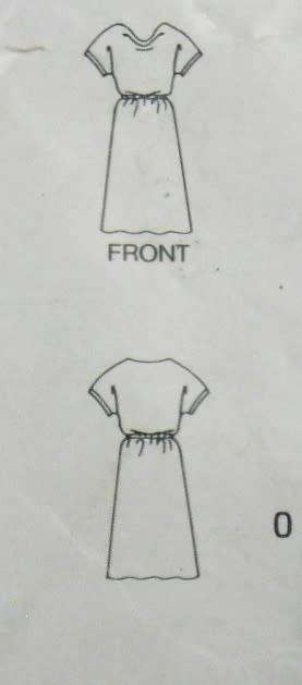 BUTTERICK 5172 LOOSE FITTING PULLOVER A LINE DRESS SIZE 8-10-12-14-16 COMPLETE-CUT TO 16