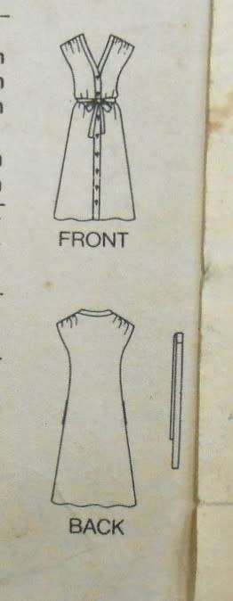 BUTTERICK 6000 DRESS & BELT SIZE 16 COMPLETE