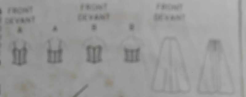 BUTTERICK 6391 STUNNING TOP & SKIRT SIZE 12-14-16-SEE LISTING- CUT TO 14