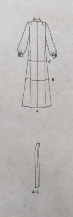 McCALLS 4473 DRESS OR TOP SIZE 14 BUST 36 COMPLETE-WITH F/C TRANSFERS FOR 4 GARMENTS-COMPLETE