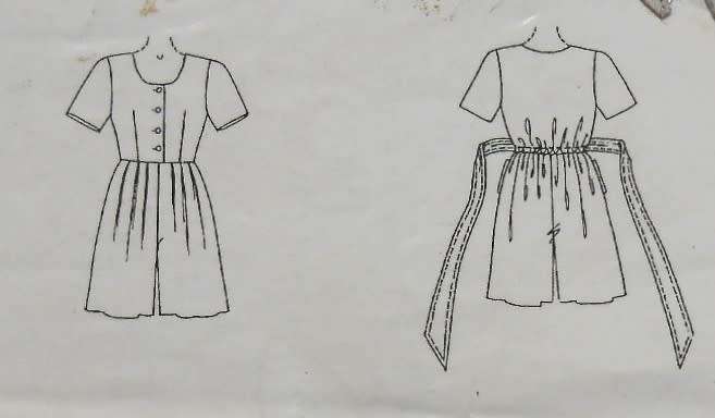McCALLS 5920 ROMPER SIZE 6-8-10 COMPLETE-UNCUT-F/FOLDED