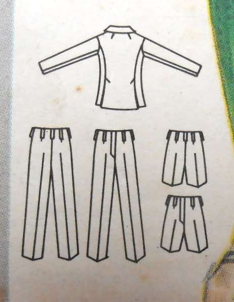 BUTTERICK 4592 JACKET ONLY SIZE 14 BUST 34 -NO PANTS PATTERN & NO SEWING INSTRUCTIONS