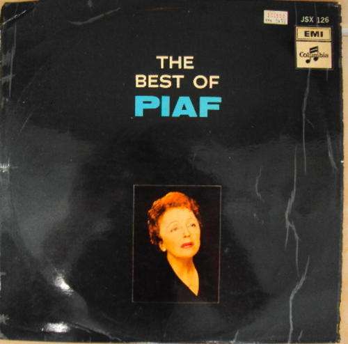EDITH PIAF - THE BEST OF EDITH PIAF -1968 STEREO LP