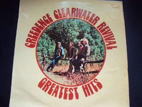 CREEDENCE CLEARWATER REVIVAL GREATEST HITS  - 1974 STEREO LP -  GREAT CONDITION!!