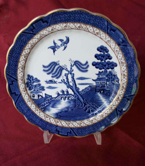 BOOTHS REAL OLD WILLOW ENTREE PLATE - SEE PICS TO APPRECIATE!