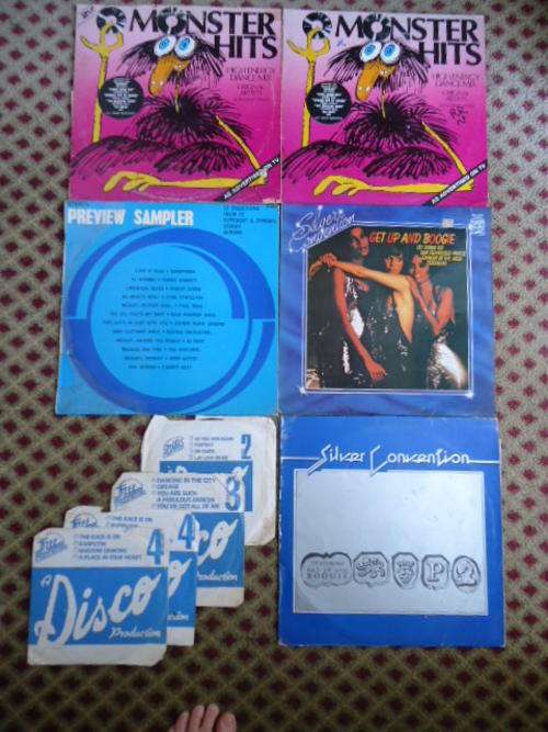 STOCK CLEARANCE -5 VARIOUS DISCO STEREO LPS & 3 EPS - GREAT CONDITION!-SEE DESCRIPTION