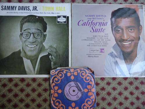 SAMMY DAVIS, JR. SPECIAL! - 2 VINYL LPS + 1 SEVEN SINGLE -  GREAT CONDITION!
