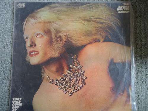 THE EDGAR WINTER GROUP - THEY ONLY COME OUT AT NIGHT - STEREO LP - GREAT CONDITION