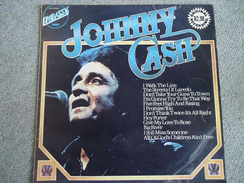 JOHNNY CASH - SELF TITLED STEREO LP IN GREAT CONDITION