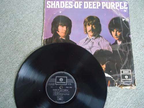 DEEP PURPLE - SHADES OF DEEP PURPLE - 1968 VINYL LP