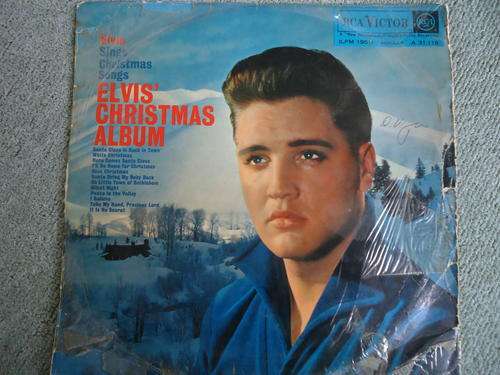 ELVIS' CHRISTMAS ALBUM VINYL LP