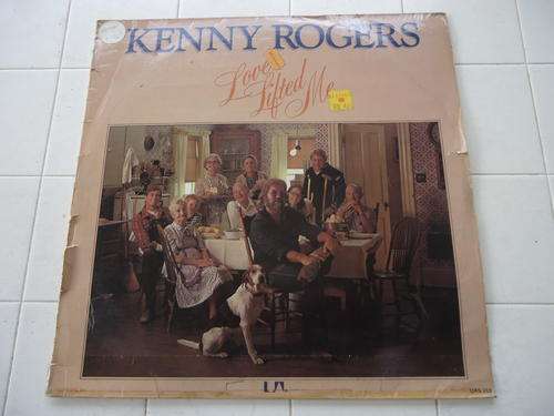 KENNY ROGERS - "LOVE LIFTED ME" 1976 STEREO LP IN GREAT CONDITION