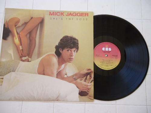 MICK JAGGER - "SHE'S THE BOSS" 1985 STEREO LP IN GREAT CONDITION!