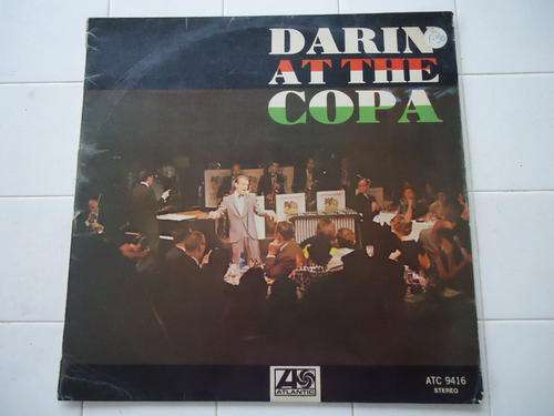 BOBBY DARIN -  "DARIN AT THE COPA" 1967 STEREO LP IN GREAT CONDITION