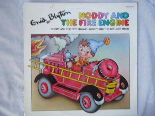 ENID BLYTON - NODDY AND THE FIRE ENGINE & NODDY AND THE TOYLAND TRAIN 1982 STEREO LP