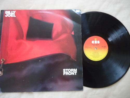 BILLY JOEL - "STORM FRONT" 1989 STEREO LP IN GREAT CONDITION!