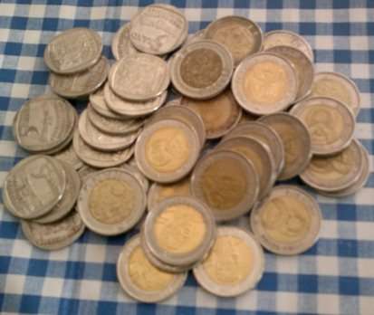 20 X INAUGURATION - 16 X MANDELA BIRTHDAY 2008 R5 COINS -11 X 2011 R5 COINS ONE BID FOR ALL 158 COIN