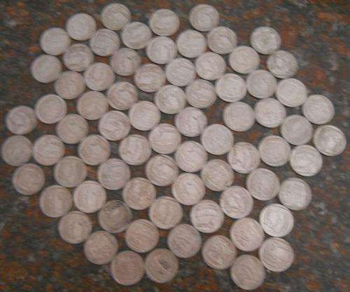 75 X INAUGURATION - USED LOSE COINS - ONE BID FOR ALL