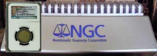 LIMITED EDITION - NGC- 20xAU58 + NGC CONTAINER-2008 MANDELA B/DAY R5-BID PER COIN - WINNER TAKE ALL