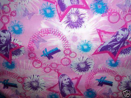 @@ HANNAH MONTANA - 2 X CURTAIN PANELS 22" X 64" - LOW START - 2 WEEKS ONLY @@