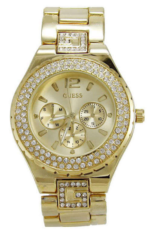 Gold GUESS Watch