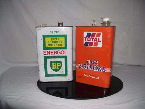 OLD OIL CANS