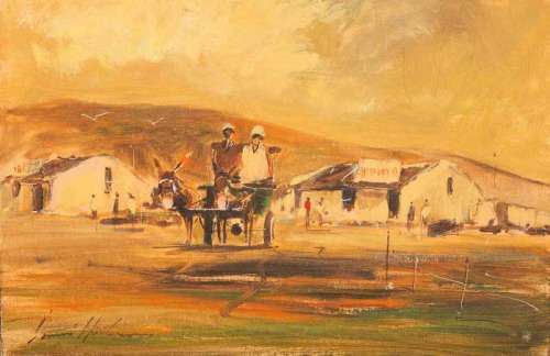 CORNE WEIDEMAN - Investment Art (31 x 46) Nice size!