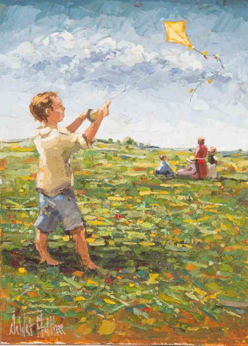 De Wet Matthee - 0riginal artwork (Size 46cm x 33cm)