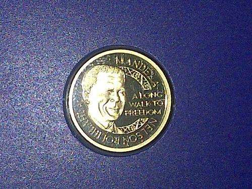 1/10 OZ MANDELA GOLD MEDALLION