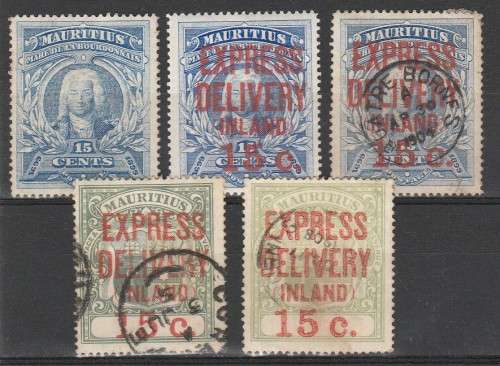 MAURITIUS SLECTION MINT* AND F.U. AS SHOWN LOOK BELOW.