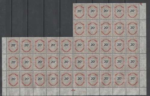 SOUTH AFRICA 20c REVENUE MINT**  LARGE BLOCK ARROWS LOOK BELOW