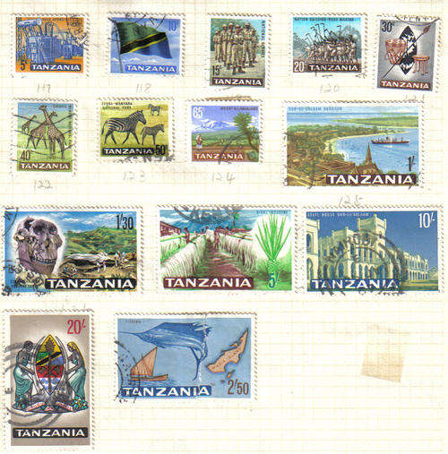 TANZANIA 1965 ISSUE FULL SET F.U. C/V R310.00+++