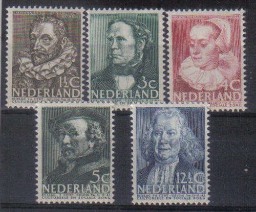 NETHERLANDS 1938 ISSUE FULL SET MINT C/V R1000.00 LOOK BELOW