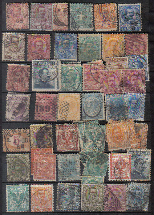 ITALY CLASSIC ISSUES FROM AND OLD COLLECTION NOT CHECKED C/V R?????!!!