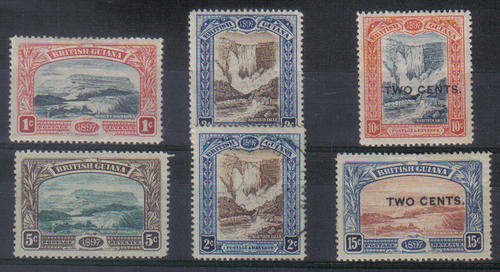 BRITISH GUIANA 1898 ISSUE MINT & F.U. C/V R1200.00 LOOK BELOW!!