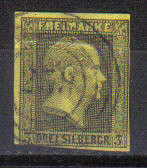 GERMANY CLASSIC STATES PRUSSIA 1850 ISSUE F.U. Mi#4a C/V R220.00 LOOK BELOW