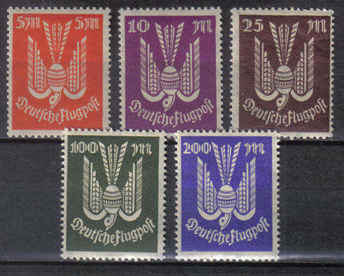 GERMANY DEUTCHES REICH 1923 AIR SET MINT LOOK BELOW!!