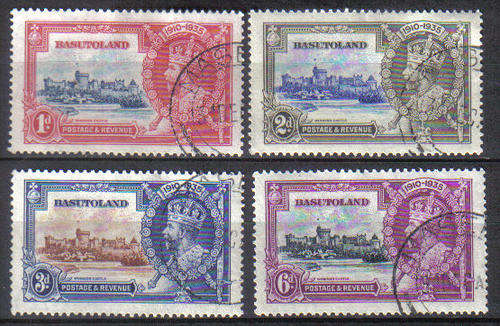 BASUTOLAND SILVER JUBILEE 1935 F.U. LOOK BELOW