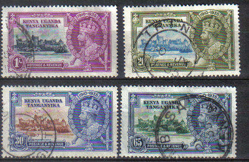 KENYA UGANDA TANGANYIKA SILVER JUBILEE 1935 F.U. LOOK BELOW