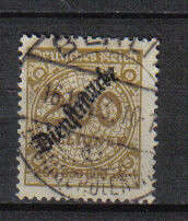 GERMAN REICH 1923 DIENS (OFFICIAL) INFLATION F.U. SIGNED SCARCE Mi#83a C/V R2,630.00