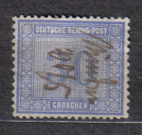 GERMANY REICH 1872 CLASSIC ISSUE Mi#13 F.U. SIGNATURE SCARCE C/V R9,990.00 LOOK BELOW