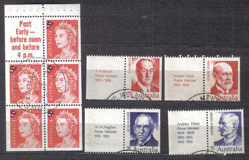 AUSTRALIA BOOKLET STAMPS LOOK SCAN