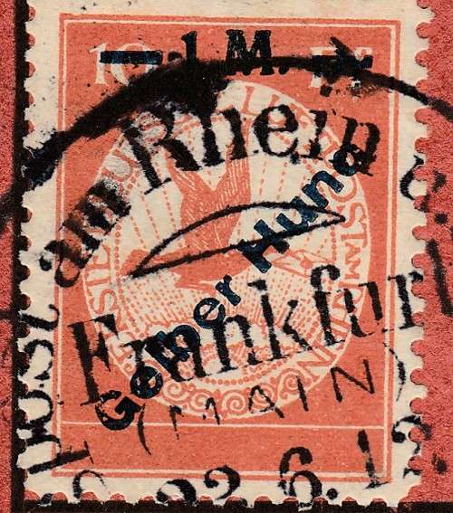 REICH 1912 ZEPPELIN FLIGHT CARD FRANKED MI#55: Mi#IV PLUS VARITEY C/V R12,500.00+ READ BELOWSCANS 3