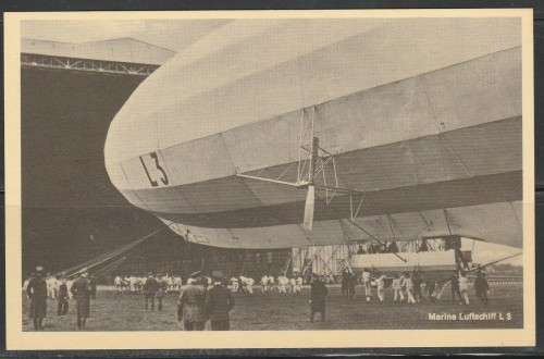 ZEPPELIN L3 MARINE ZEPPELIN REAL PHOTO MINT POST CARD LOOK SCAN X 2